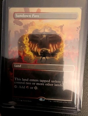 Sundown Pass (Borderless) R Secrets of Strixhaven 305 NM
