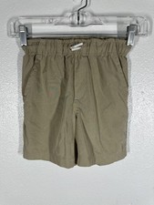Tommy Bahama Shorts Boys 5-6 Khaki Active Elastic Waist Pull On Summer