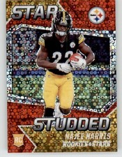 2021 Panini Rookies and Stars Star Studded Red Disco Prizm Najee Harris #28 PIT