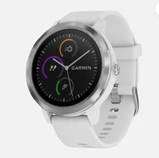 Garmin Vivoactive 3, White With Stainless Hardware S10-01769-20