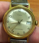 Vintage 1970s Timex 23560 2572 Manual Wind Watch Mens Womens Unisex RUNNING!