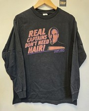 Star Trek Captain Jean-Luc Picard Long Sleeve T Shirt M Real Captains Dont Need