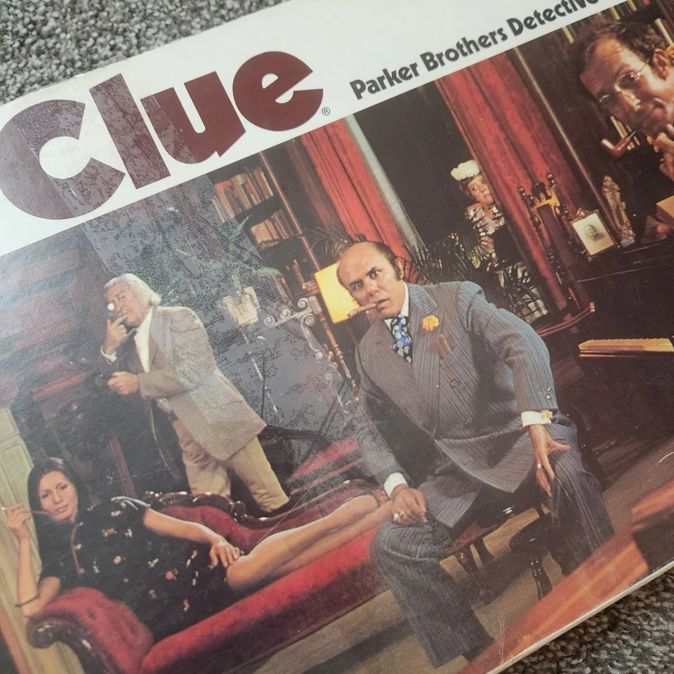 Juego de mesa vintage 1972 Parker Brothers Missing Rope Foto 2 de 4