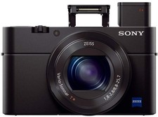 Sony RX100 III 20.1 MP Premium Compact Digital Camera w/1-inch Sensor and 24-70m