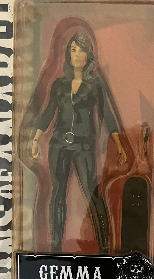 Figura de acción Sons of Anarchy 6" Gemma Teller Morrow sellada 2014 Mezco Foto 3 de 4