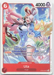 Uta ST23-001 Super Rare - Starter Deck 23: RED Shanks - One Piece TCG