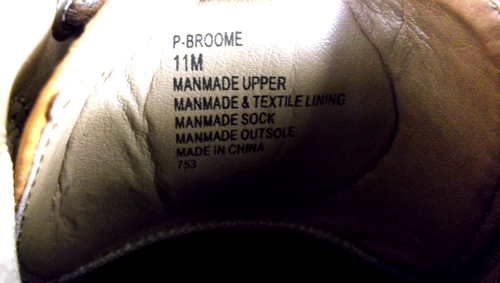 NEW Steve Madden Men's P-Broome Chukka LACE-UP BOOTS brown Size 11 - Picture 6 of 7