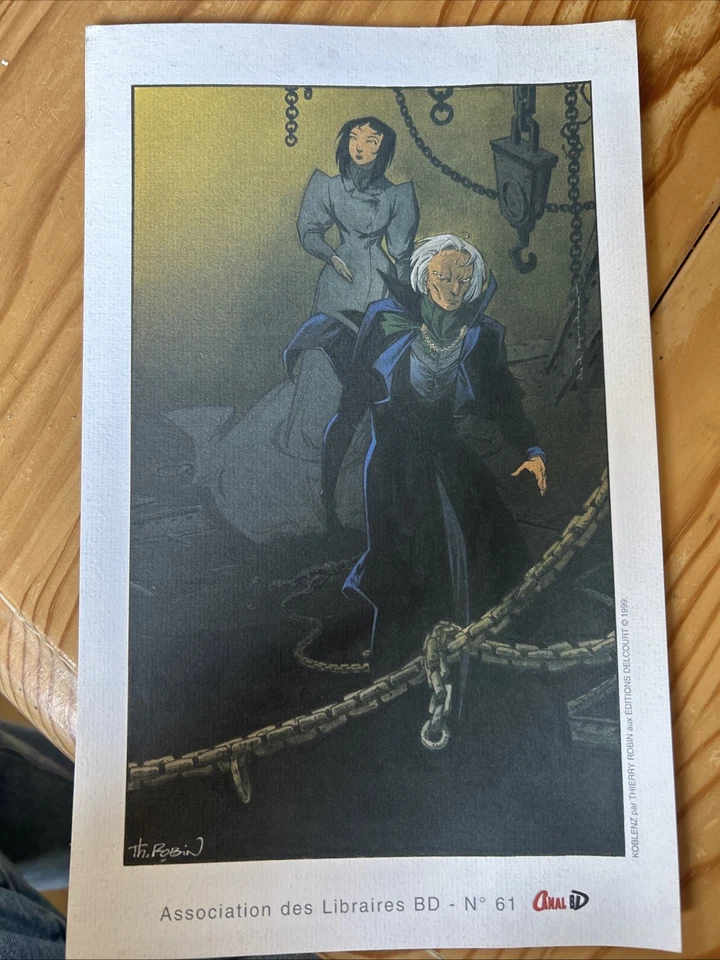 Ex-libris canal BD n° 61 - Koblenz, Thierry ROBIN - Photo 1/1