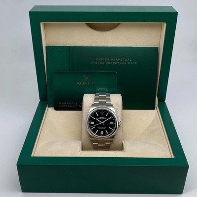 Rolex Oyster Perpetual 134300 41mm Steel Black Dial Automatic Watch 2025 B&P