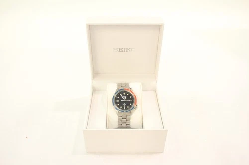 Seiko Sports 100 Vintage Steel Divers Watch Ref 7S46-6040 Quartz WORKING