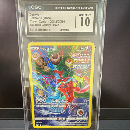 Deoxys graded CGC 10 for sale on eBay