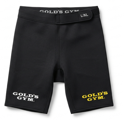 Golds Gym Sauna Sweat Shorts Mens L/XL Neoprene Compression