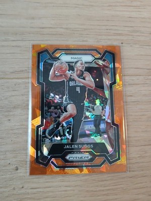 Jalen Suggs [Orange Ice] #74 2023 Panini Prizm NBA Orlando Magic