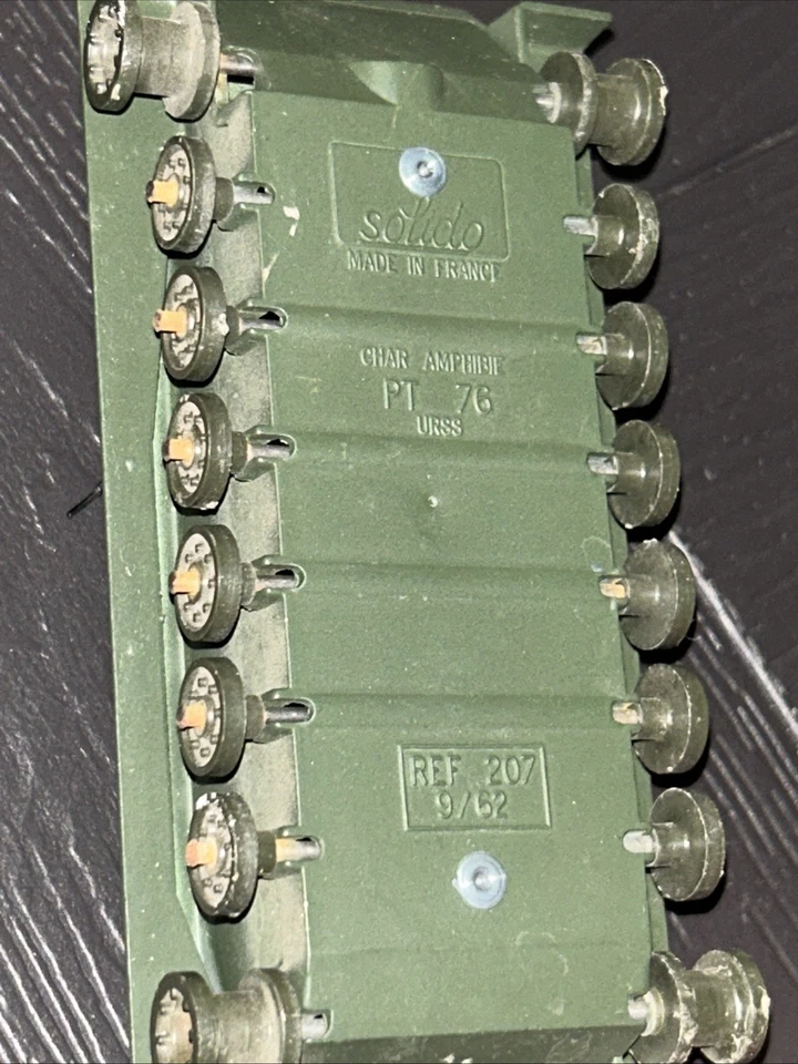 Solido Carro Armato PT 76 URSS Ref. 207 9/62 Scala 1/55 - Immagine 4 di 4