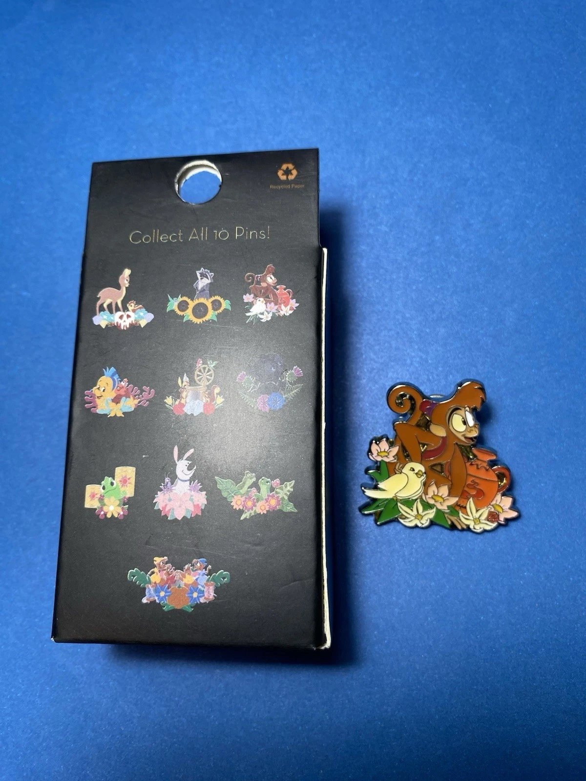 Pin Loungefly Abu Aladdin Floral Princess Sidekicks Jasmine Disney Mystery Box