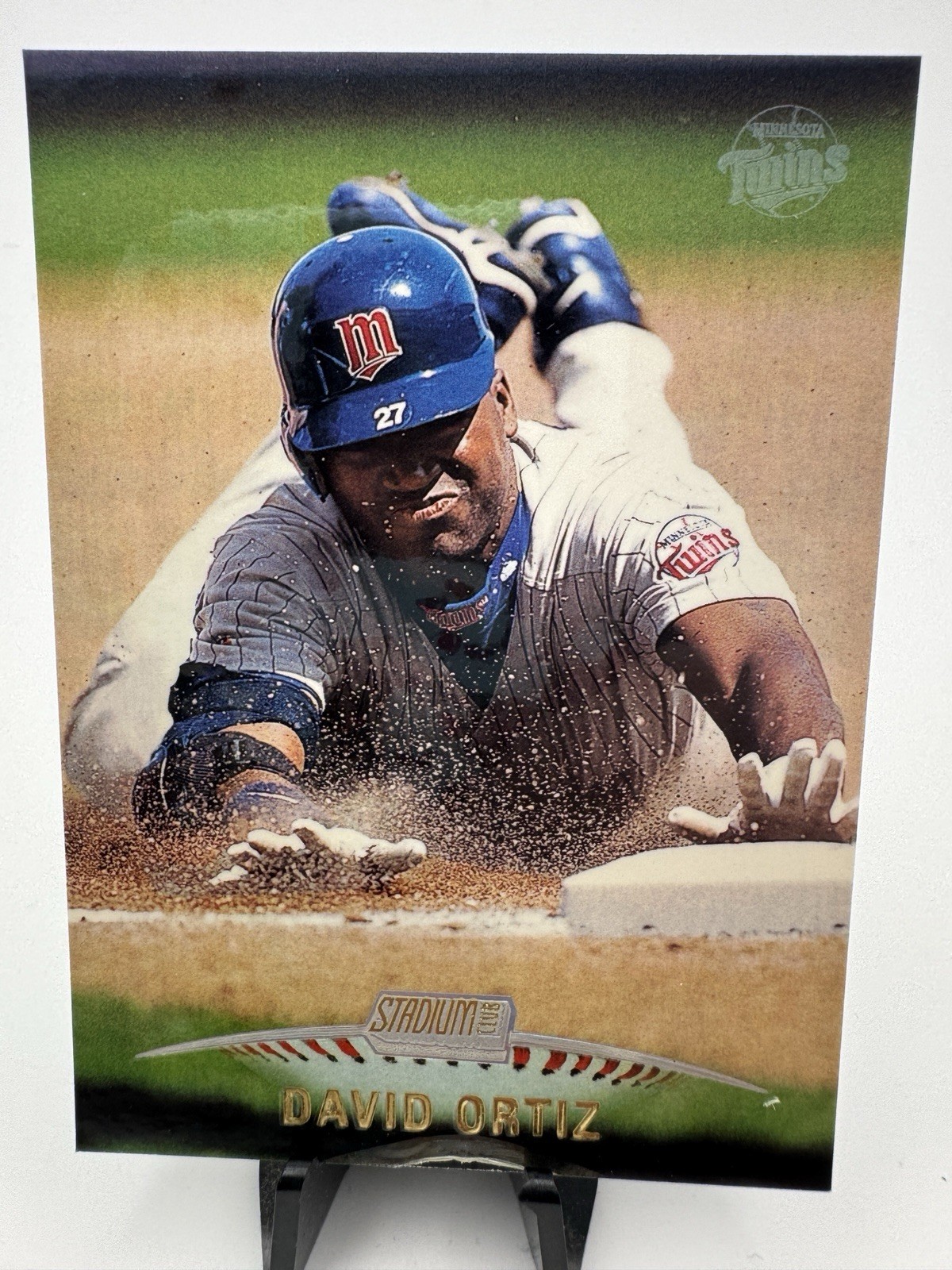 1999 Topps Stadium Club - David Ortiz #228 RARE Minnesota Twins RC HOF !!
