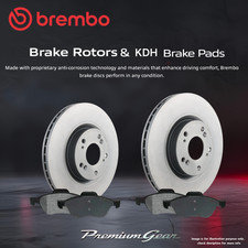 Front Brembo Disc Rotors+KDH Brake Pads 322mm for Mercedes Benz E-Class 09-16