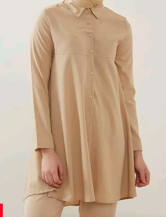 modanisa shirt dress Button Collar Modest Dress Modest Dress - Shop Women's Modest Dress