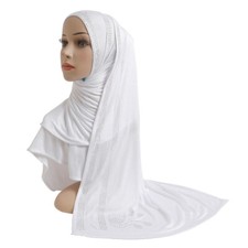Muslim Women Long Scarf Hijab Headscarf Wrap Shawl Islam Headwear Stole Scarves