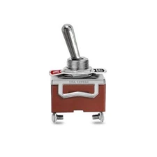 MGI SpeedWare 2-Pin SPST One-Side Momentary Metal Toggle Switch 20 Amp at 12v...