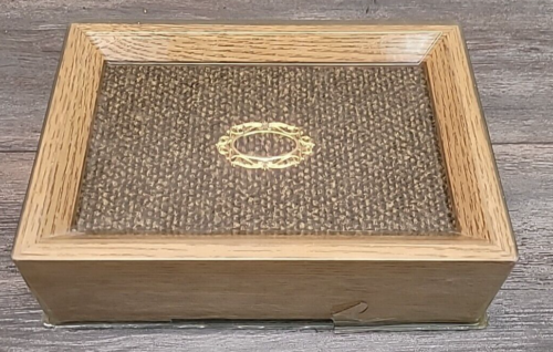 Vintage Doorbell Chime Box Wooden Cover Face Plate And Mechanism Made in USA