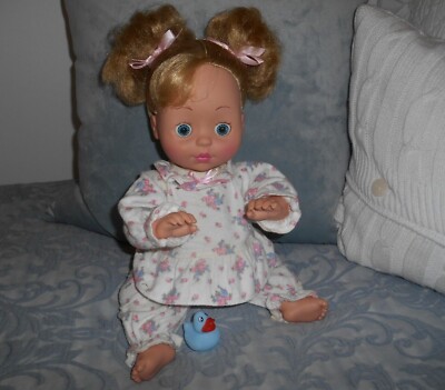 Vintage 1992 PLAYMATES BABY SWEET DREAMS Doll 15'' ORIGINAL Outfit CLEAN