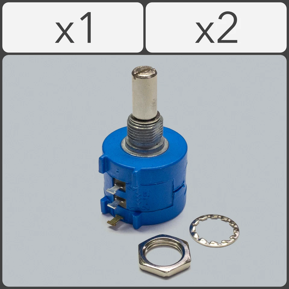 BOURNS 3590S Rotary Wirewound Precision Potentiometer POT Multiturn. 100 - 100k