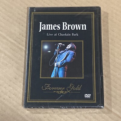 James Brown Live at Chastain Park (DVD, 2003, Forever Gold Series) NEW & SEALED
