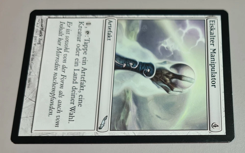 Eiskalter Manipulator # 186/306 Uncom. MTG MIRRODIN 2003 DE N.Mint-Mint Vintage - Bild 2 von 3