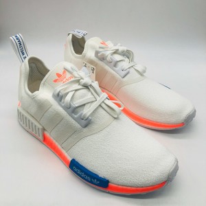 Adidas Originals NMD R1 STLT Primeknit White Orange Shoe FV7852, Men's 12 M | eBay
