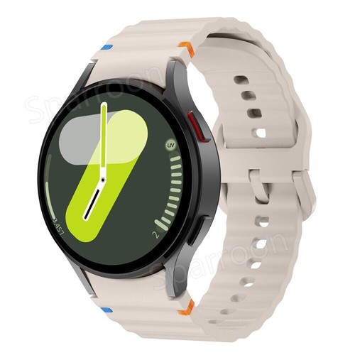 For Samsung Galaxy Watch 7/6/5/4/FE 40/44/47mm Sport Silicone Watch Band Strap - Picture 55 of 90
