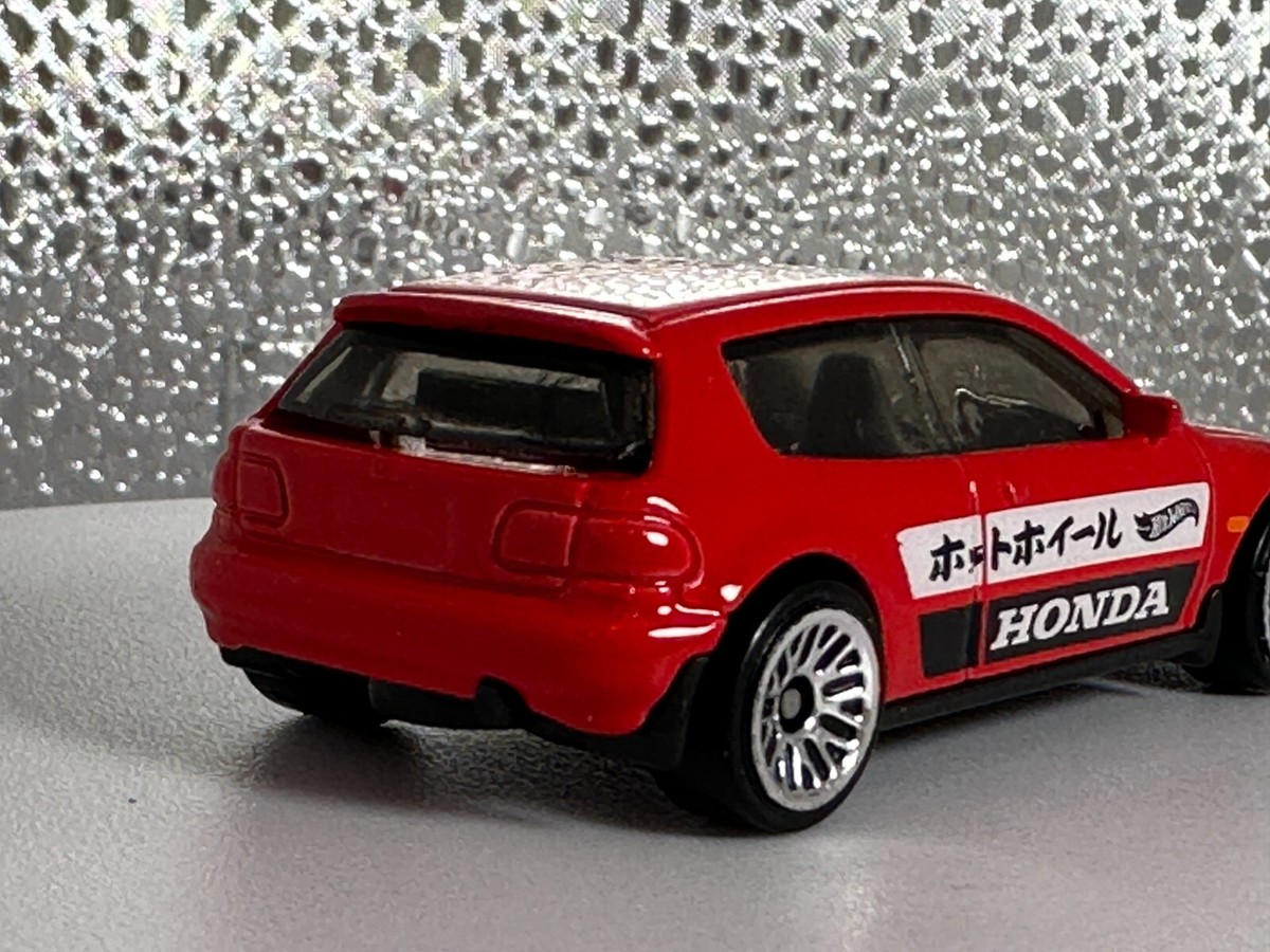 ホットウィール 92 HONDA CIVIC EG 10台 2024 Hot Wheels - '92 Honda Civic EG - HW J-Imports (Red