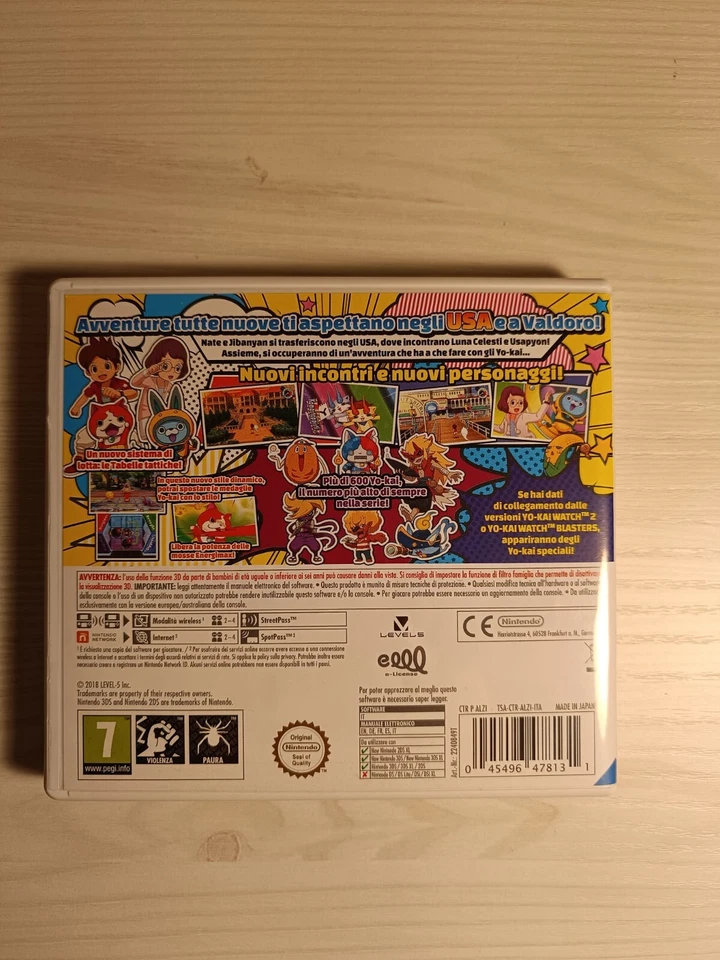 YO-KAI WATCH 3 - NINTENDO 3DS - PAL ITA - COMPLETO, foto 3 di 5
