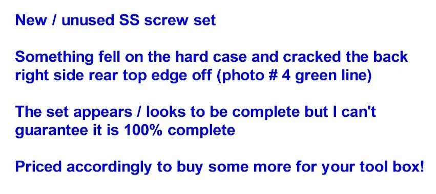 Dynamite DYN7902 Stainless Steel Screw Set Traxxas Slash 4x4 NEW *SEE+PICSB4 buy - Image 2 of 4