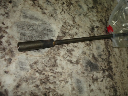Mercury 39 3.9hp shift rod shaft boat motor part sn 1885533 Bin 477 - Picture 3 of 3