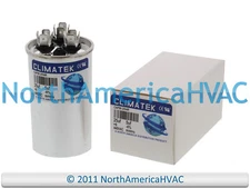ClimaTek 25/5 uf MFD Round 370 / 440 Volt Run Capacitor CAP99 2554R