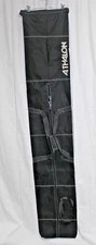 ​ATHALON SINGLE SKI BAG 185CM - #124 BLACK HOLDS 1 PAIR OF SKIS NEW    #2