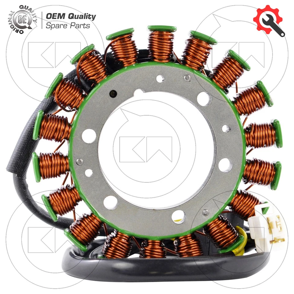 STATORE COMPLETO 18 POLI 3 FILI per SUZUKI VS GL/GLP INTRUDER 750 ANNO 1985-1991 Foto 3 de 4