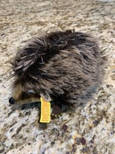 Vintage Steiff Joggi Stuffed Hedgehog Mohair Stuffed Germany Hang Tag 1670/17