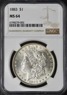 1883 Morgan Silver Dollar - NGC MS64 - ✪COINGIANTS✪