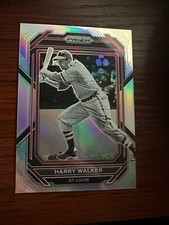 2023 Prizm Baseball Base Silver #188 Harry Walker - St. Louis Cardinals