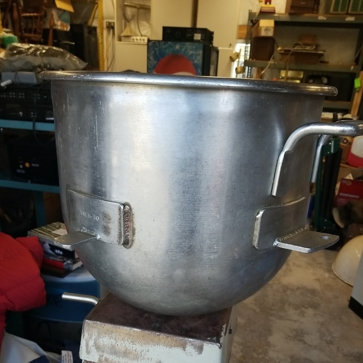ホバート　ボウル Hobart Mixer OEM 30 Qt SS Bowl, Fits on a Reducer Ring VMLH-30 | eBay