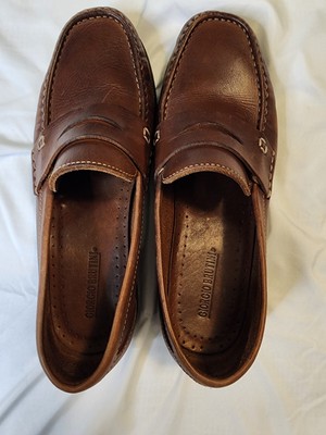 GIORGIO BRUTINI LOAFERS MENS 10.5 M - BROWN LEATHER PENNY  display picture 3