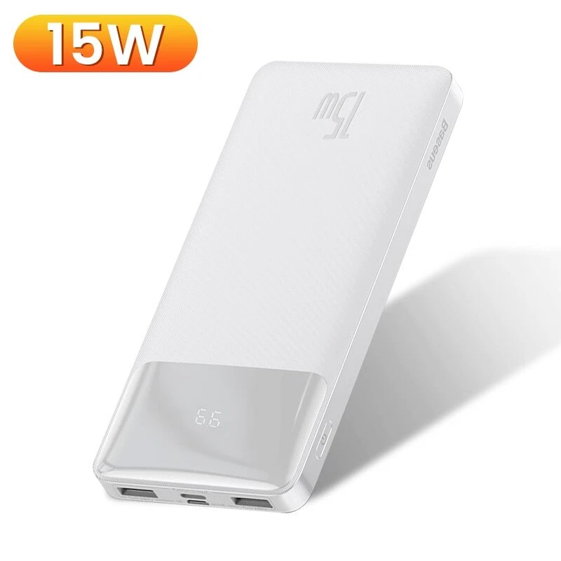 20000mAh High Capacity Power Bank Portable Charger Fast Charging External Battery  