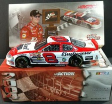  2004 DALE EARNHARDT JR. #8 Budweiser TWIN 125 Win Raced Version 1:24 ACTION
