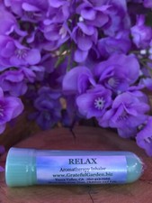 AROMATHERAPY RELAX Inhaler HIGH BP ANXIETY PANIC CALMING FREE SHIP