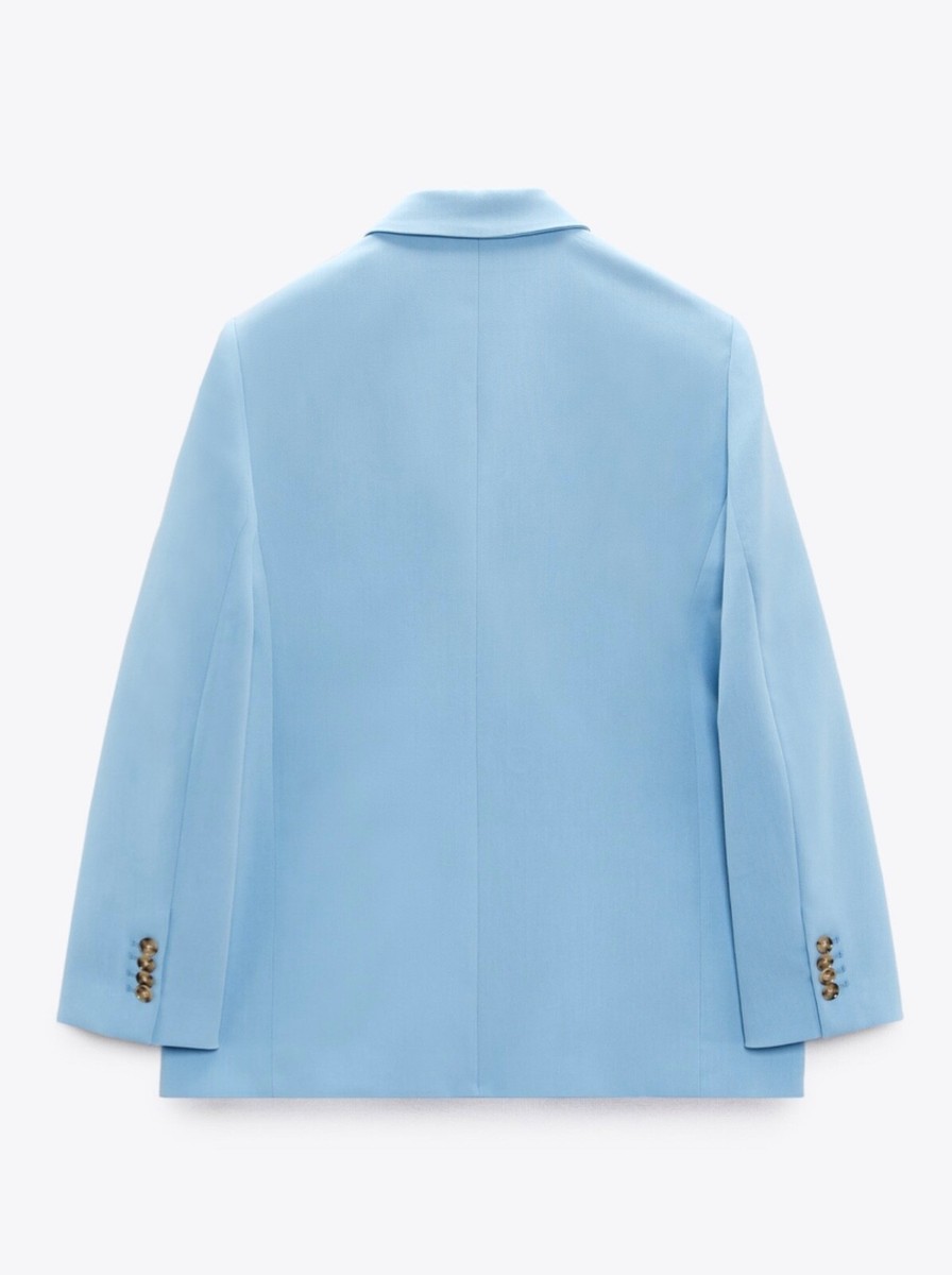 ike929様② ZARA NEW DOUBLE BREASTED BLAZER 3736/044 (size XS) | eBay