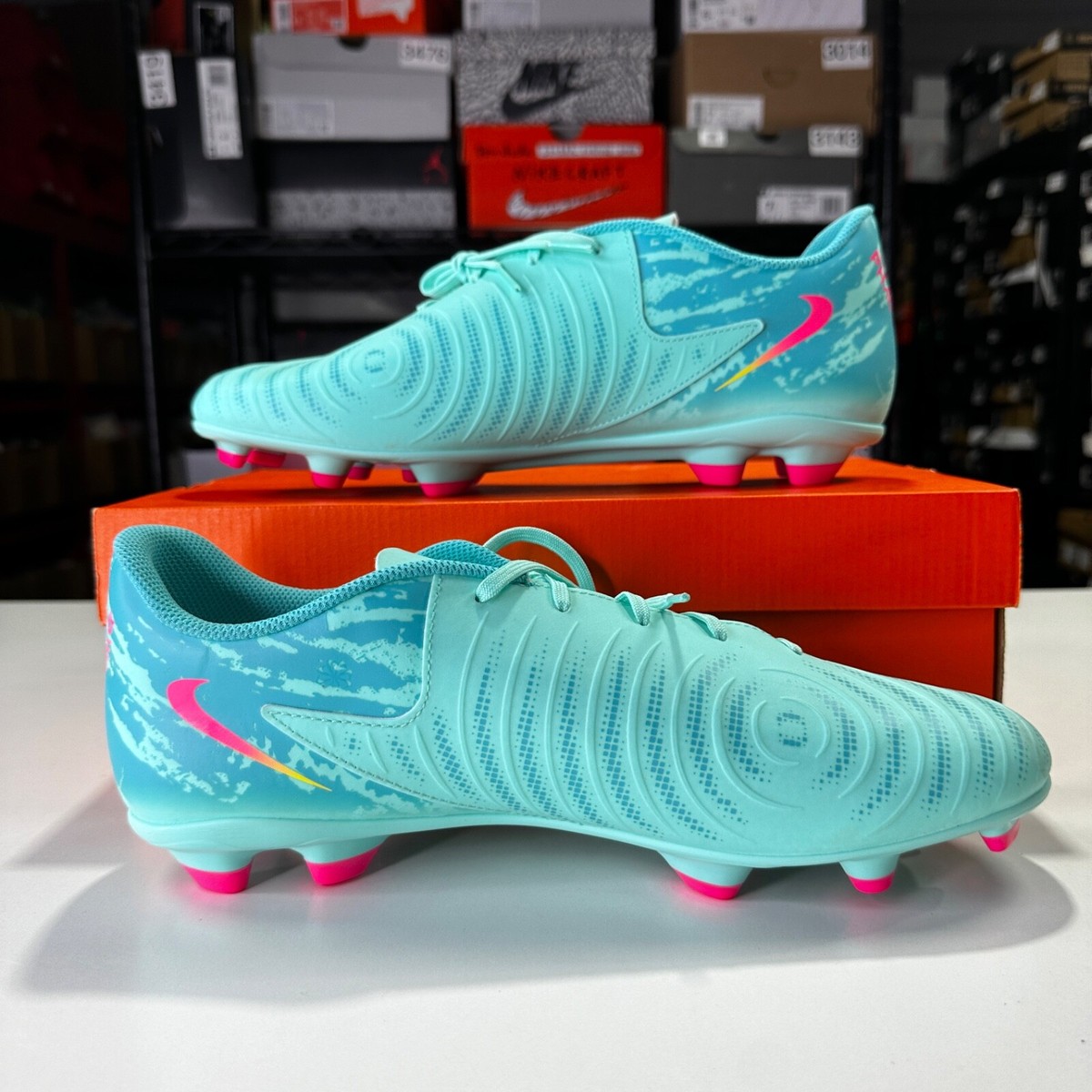 Nike Phantom GX Club LV8 FG MG Soccer Cleats Vortex Pack