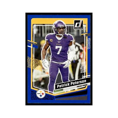 Patrick Peterson 2023 Donruss #253 Pittsburgh Steelers Football Card NM