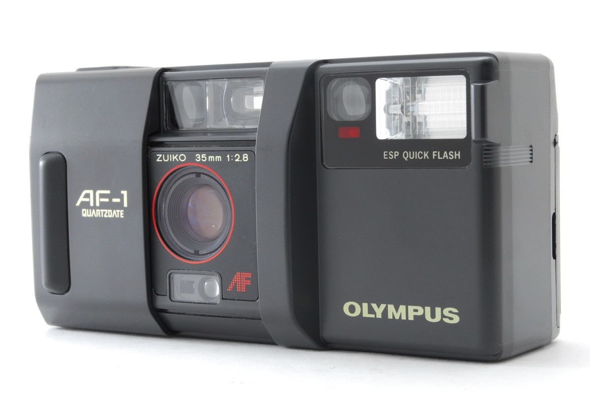 オリンパス OLYMPUS AF-1 QUARTZDATE Olympus AF-1 QuartzDate Point & Shoot 35mm Film Camera With